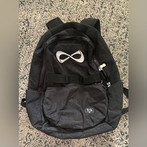 Nfinity black sparkle backpack